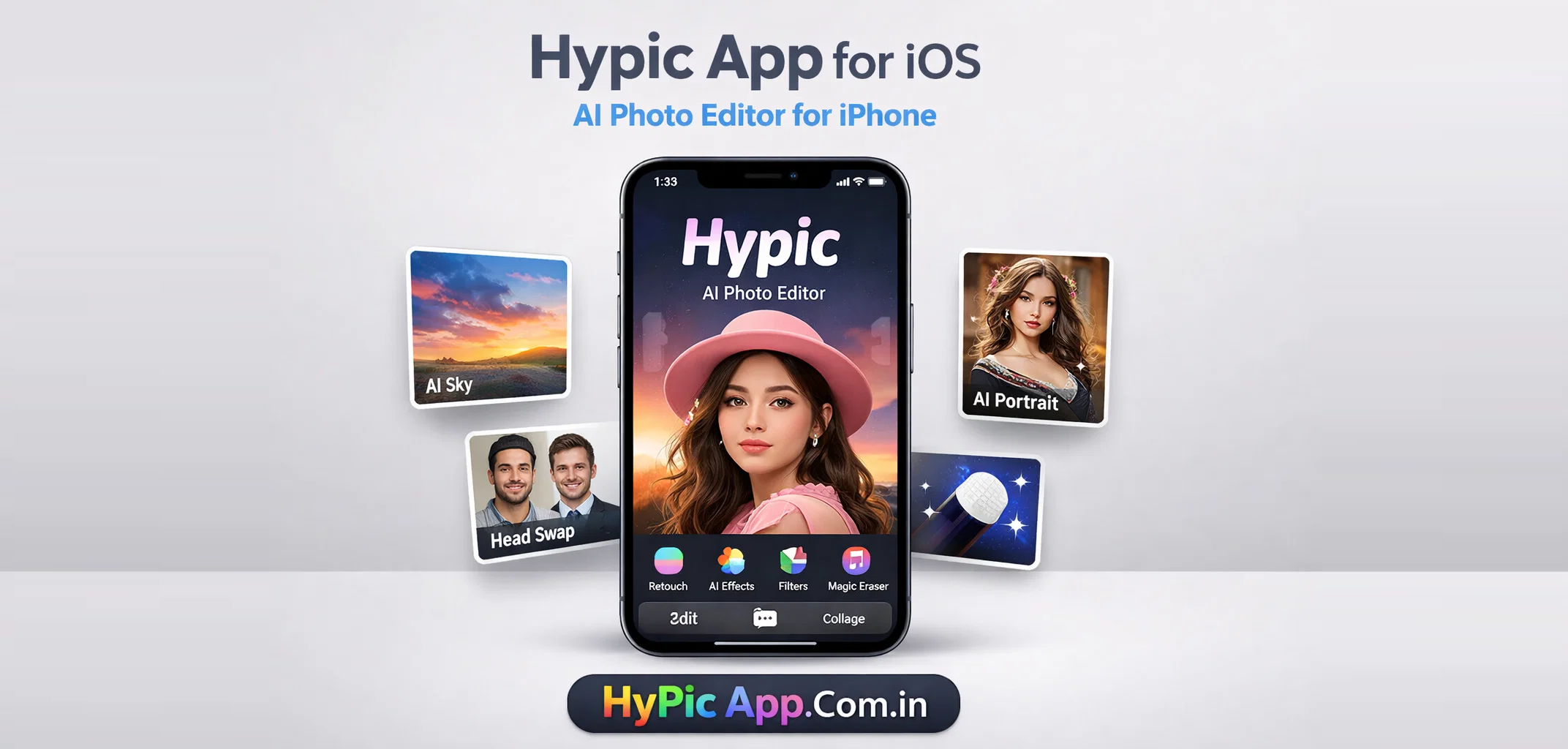 Hypic App For iOS AI Photo Editor for iPhone